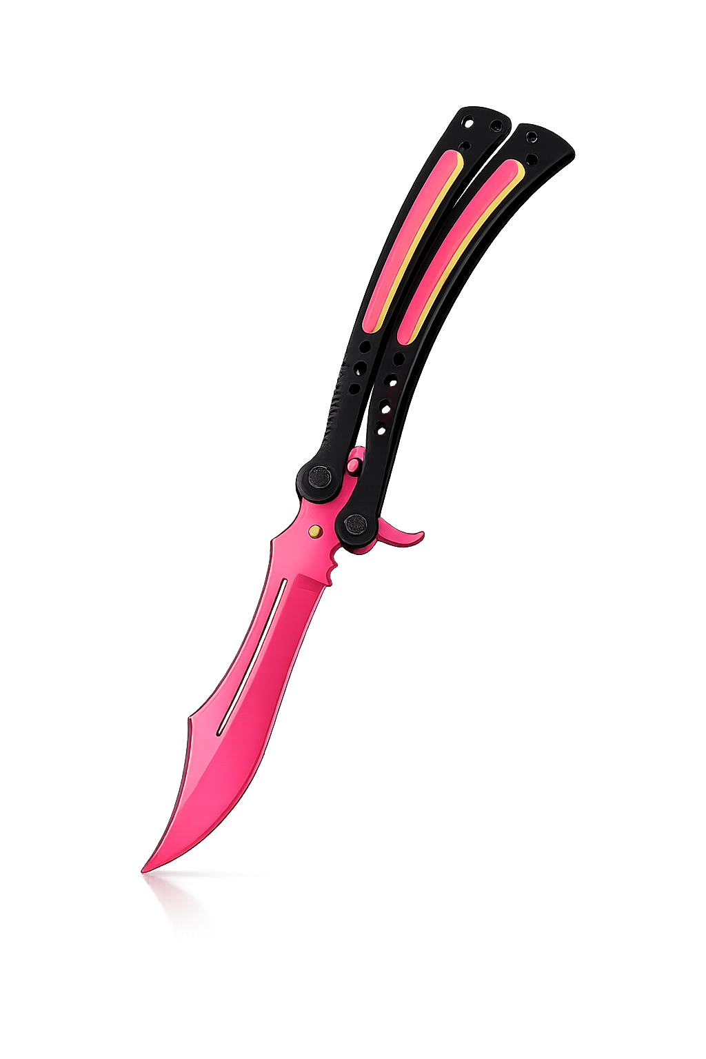 Butterfly Knife Dragon Gold