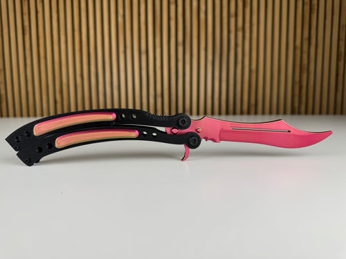 Butterfly Knife Dragon Gold