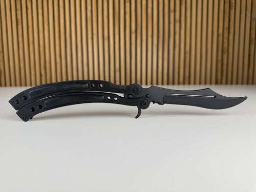 Butterfly Knife Black